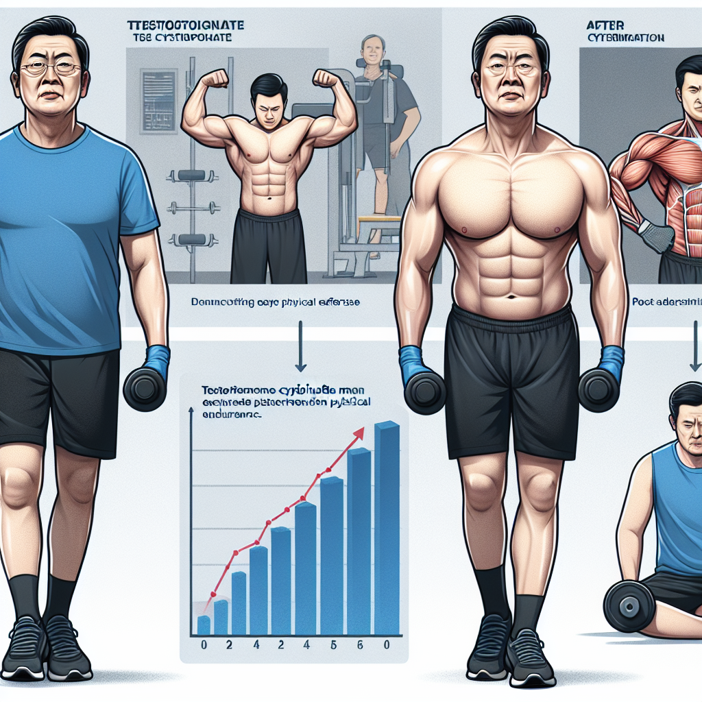 The effects of testosterone cypionate on physical exercise