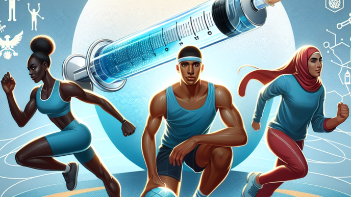 Bactericidal water injections: a safe alternative for athletes