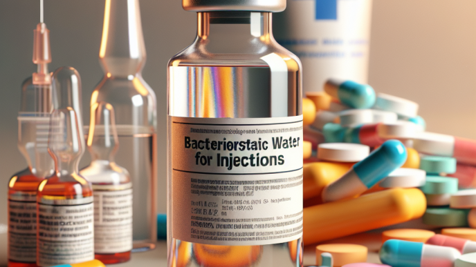 Bacteriostatic water for injections as an alternative to traditional sports medications