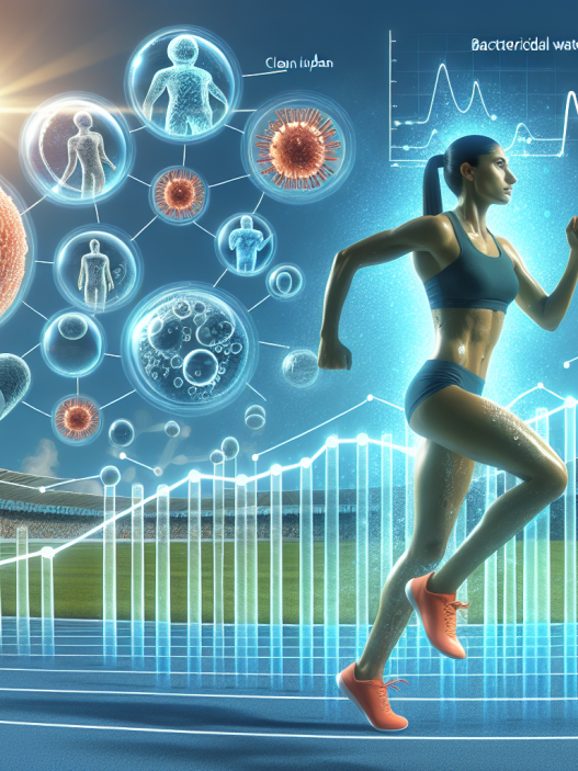 Positive effects of bactericidal water injections on sports performance