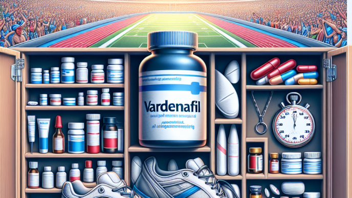 Vardenafil: the drug enhancing athletic performances