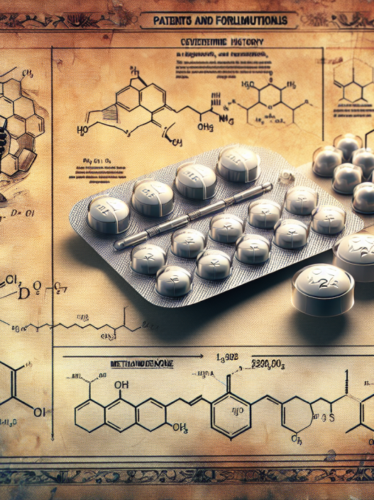 Patents and formulations history of methandienone compresse