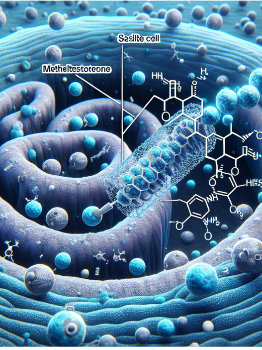 Satellite cell activation by methyltestosterone