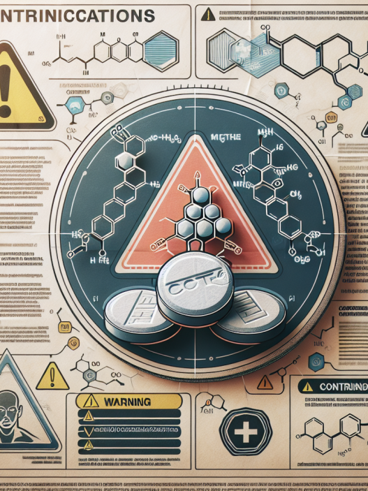 Contraindications of acetato di metenolone