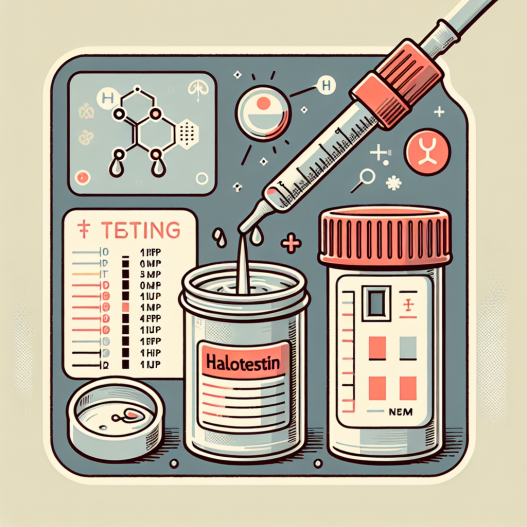 Detection window of halotestin in urine tests