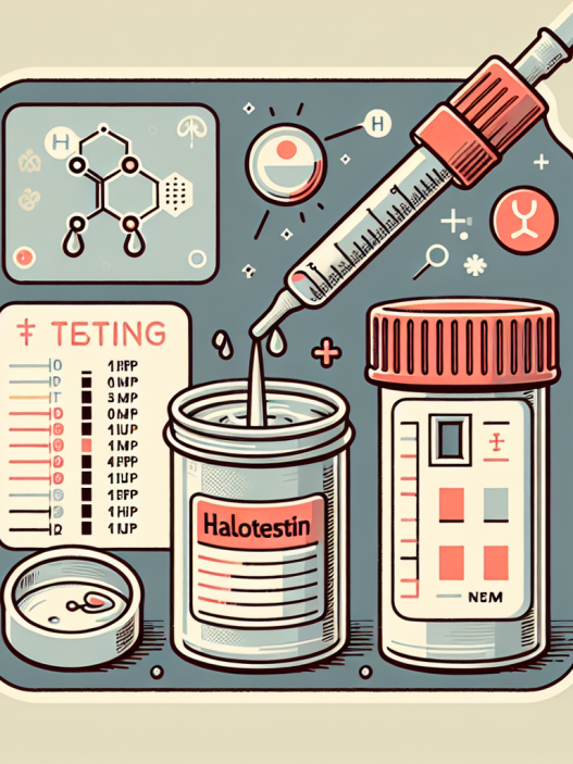 Detection window of halotestin in urine tests