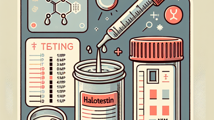 Detection window of halotestin in urine tests