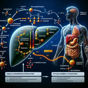 Hepatic metabolism of stanozololo compresse: first-pass effect