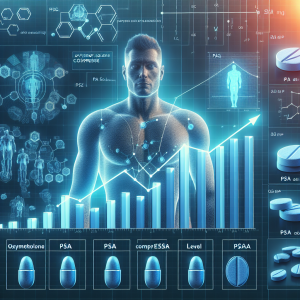 Psa levels and oxymetholone compresse in men