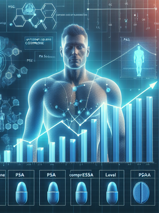 Psa levels and oxymetholone compresse in men