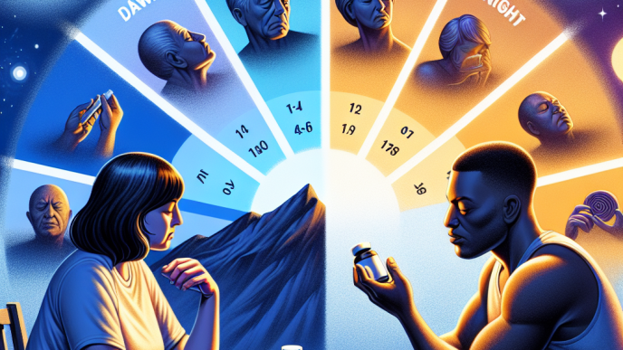 Time of day considerations for andriol