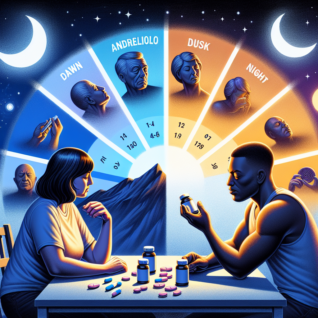 Time of day considerations for andriol